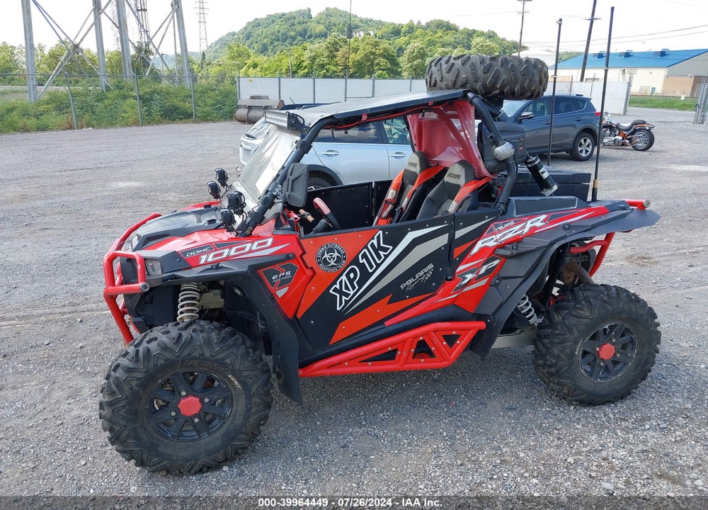2015 POLARIS RZR XP 1000 EPS VIN: 4XAVDE991FB961171