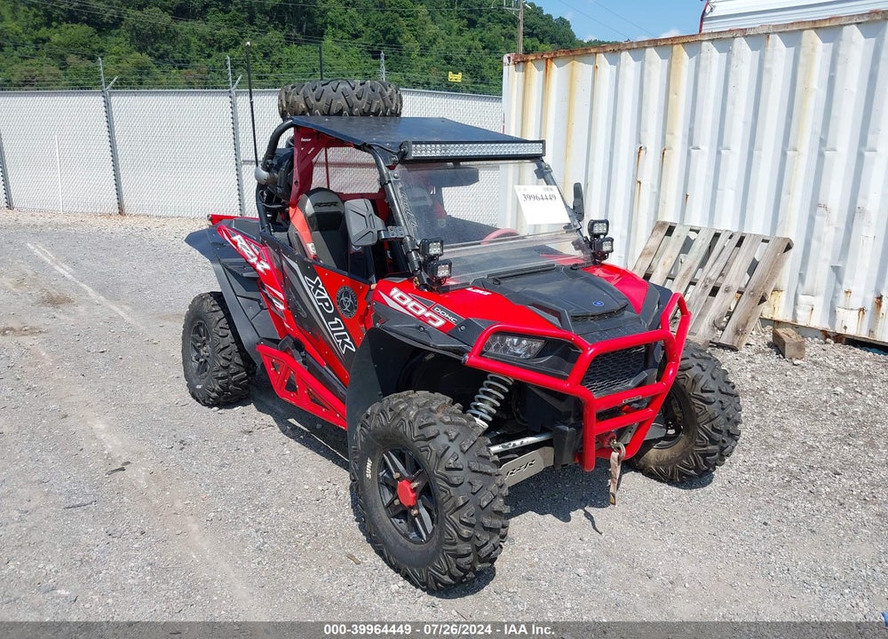 2015 POLARIS RZR XP 1000 EPS VIN: 4XAVDE991FB961171