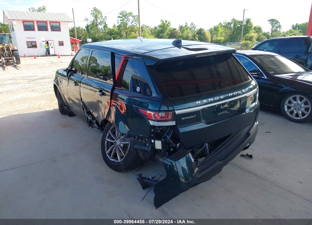 2017 LAND ROVER RANGE ROVER SPORT 3.0L V6 TURBOCHARGED DIESEL SE TD6 VIN: SALWG2FK0HA683391