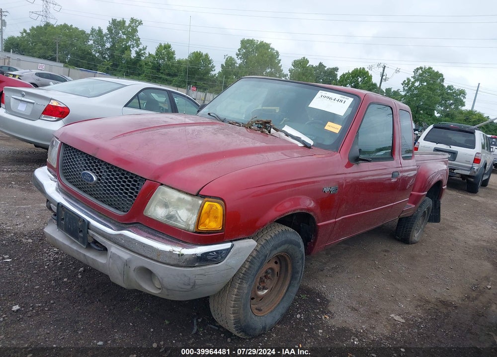 2002 FORD RANGER EDGE/XLT VIN: 1FTZR45E02TA78157