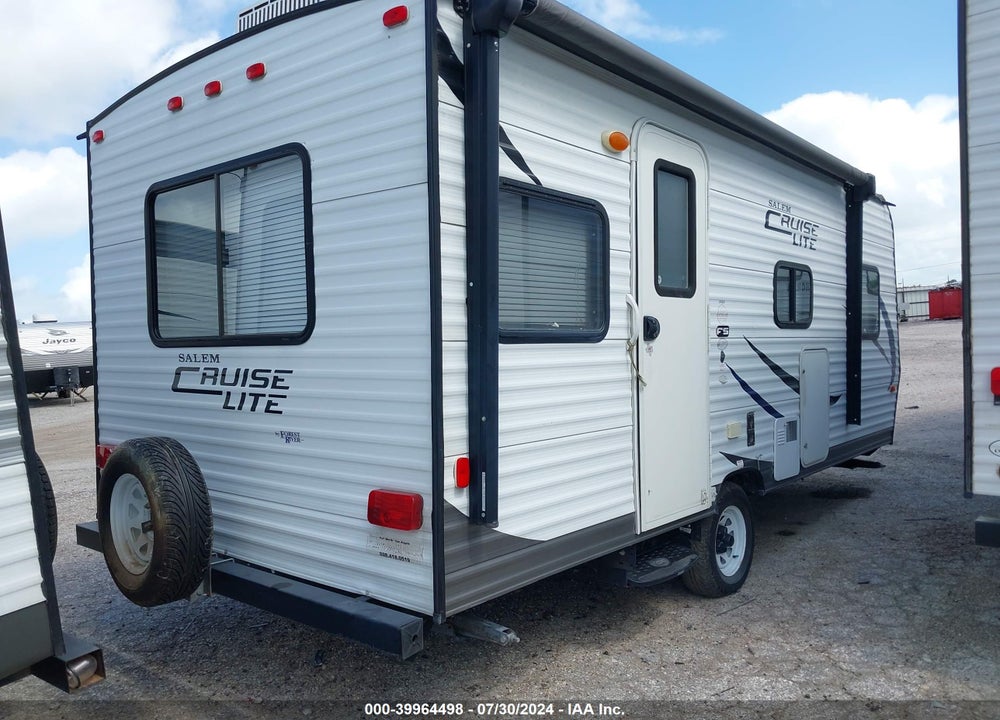 2015 FOREST RIVER SALEM CRUISE LITE VIN: 4X4TSMW12F7406161