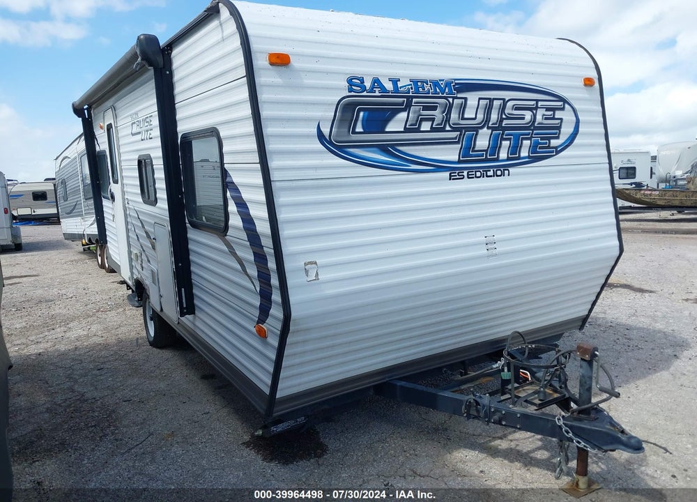 2015 FOREST RIVER SALEM CRUISE LITE VIN: 4X4TSMW12F7406161