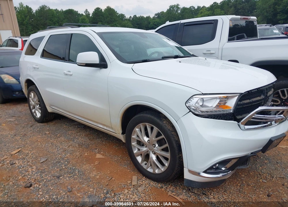 2016 DODGE DURANGO LIMITED VIN: 1C4RDJDG4GC416831