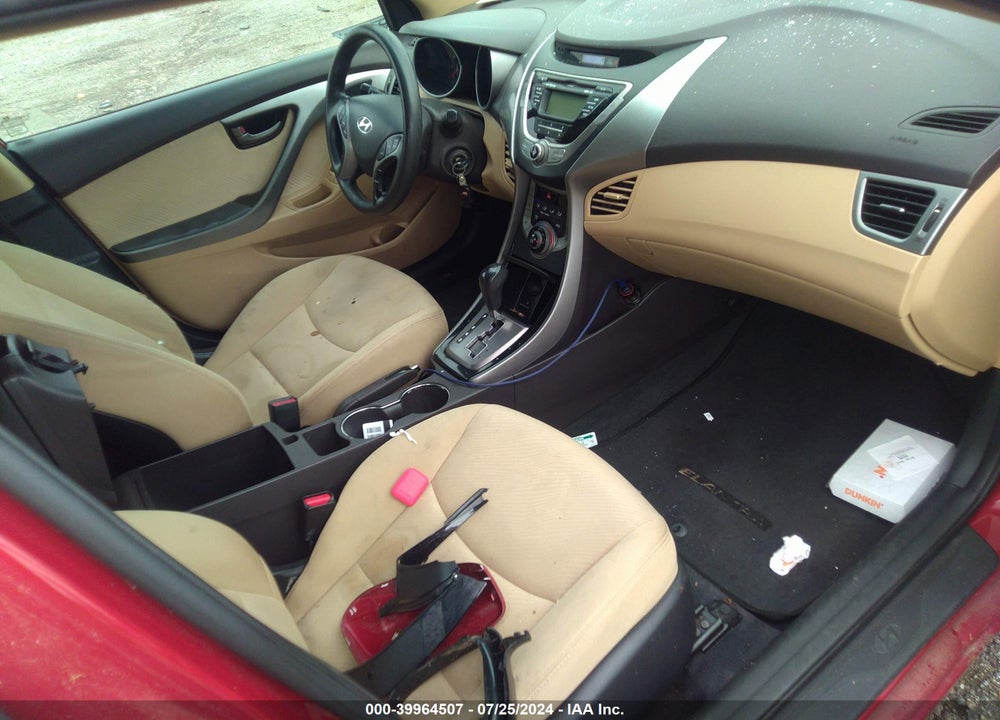 2013 HYUNDAI ELANTRA GLS VIN: KMHDH4AE0DU581294