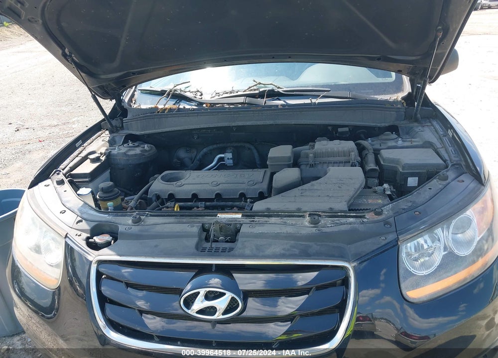 2010 HYUNDAI SANTA FE GLS VIN: 5NMSGDAB9AH391680