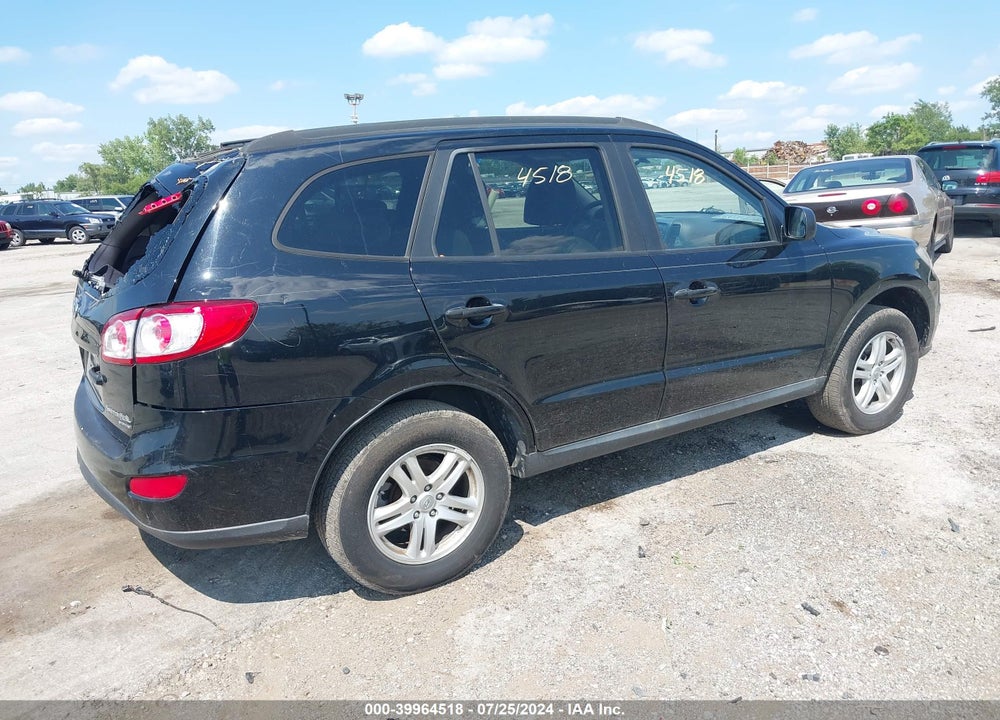 2010 HYUNDAI SANTA FE GLS VIN: 5NMSGDAB9AH391680