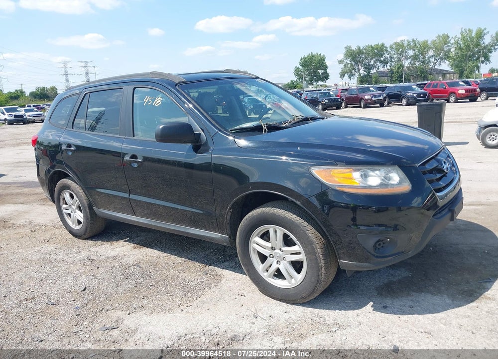 2010 HYUNDAI SANTA FE GLS VIN: 5NMSGDAB9AH391680