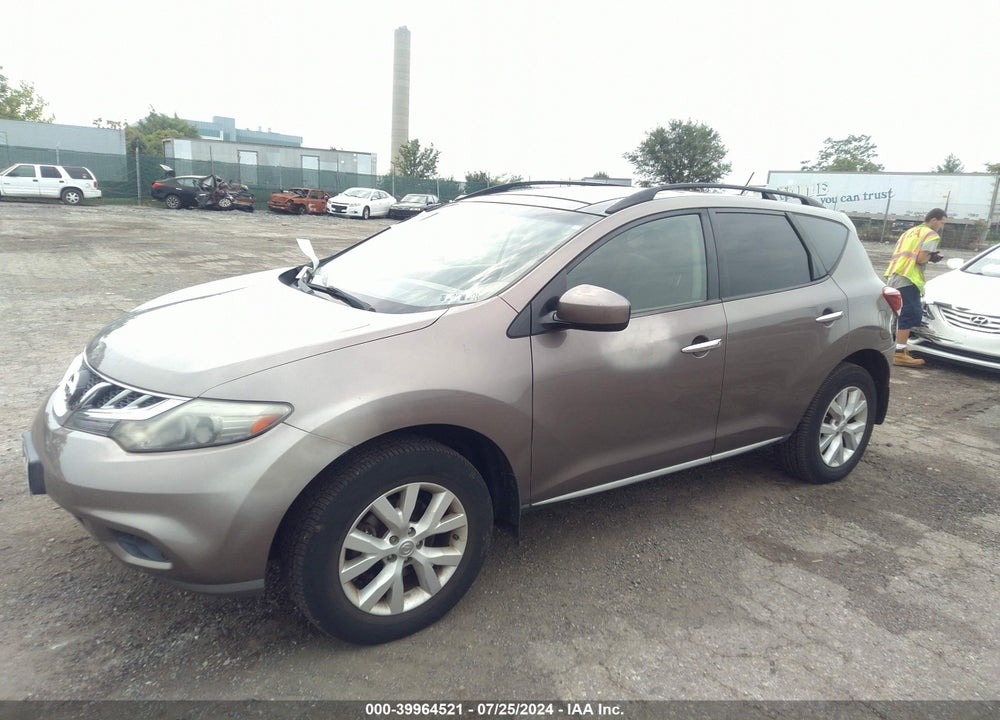 2011 NISSAN MURANO SL VIN: JN8AZ1MW6BW154229