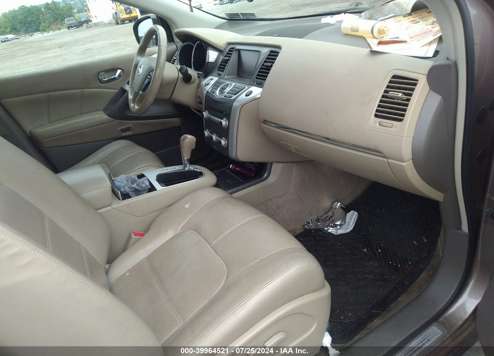 2011 NISSAN MURANO SL VIN: JN8AZ1MW6BW154229