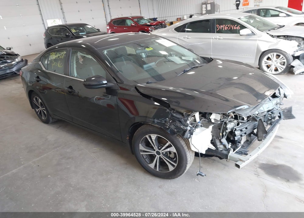 2021 NISSAN SENTRA SV XTRONIC CVT VIN: 3N1AB8CV0MY224677