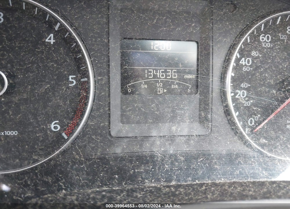 2012 VOLKSWAGEN JETTA 2.0L TDI VIN: 3VW3L7AJ8CM395693