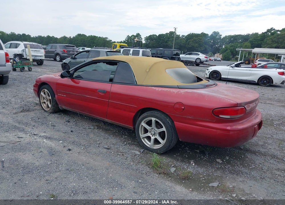 1998 CHRYSLER SEBRING JX VIN: 3C3EL45H0WT284071