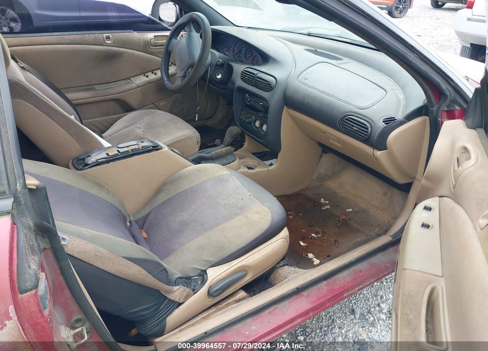 1998 CHRYSLER SEBRING JX VIN: 3C3EL45H0WT284071