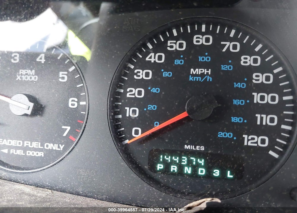 1998 CHRYSLER SEBRING JX VIN: 3C3EL45H0WT284071