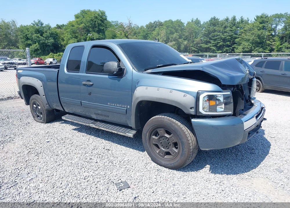2009 CHEVROLET SILVERADO 1500 LT VIN: 1GCEK29J79Z276210