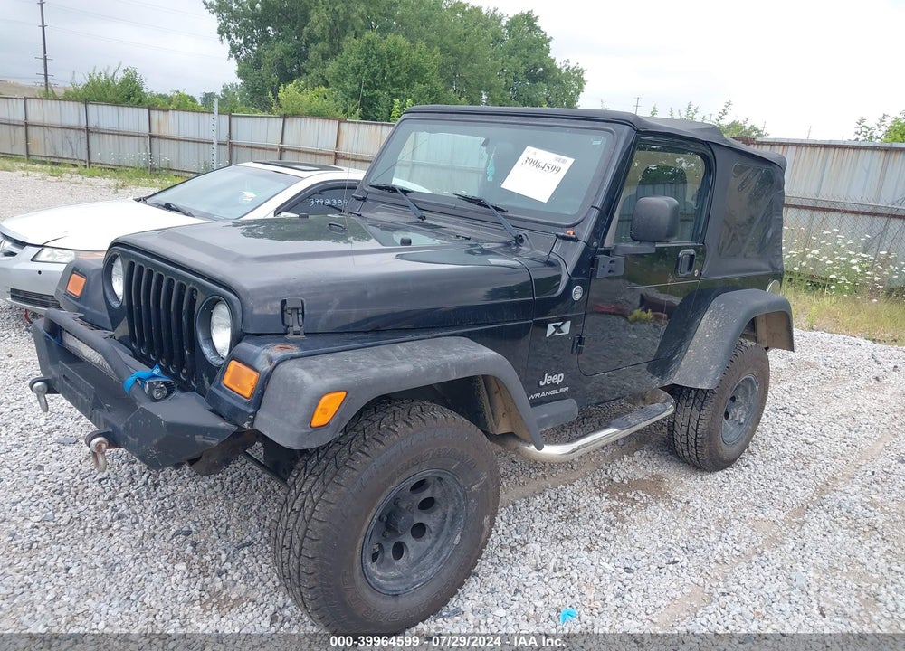 2006 JEEP WRANGLER X VIN: 1J4FA39S86P787612