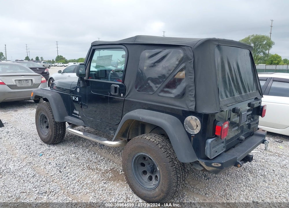 2006 JEEP WRANGLER X VIN: 1J4FA39S86P787612
