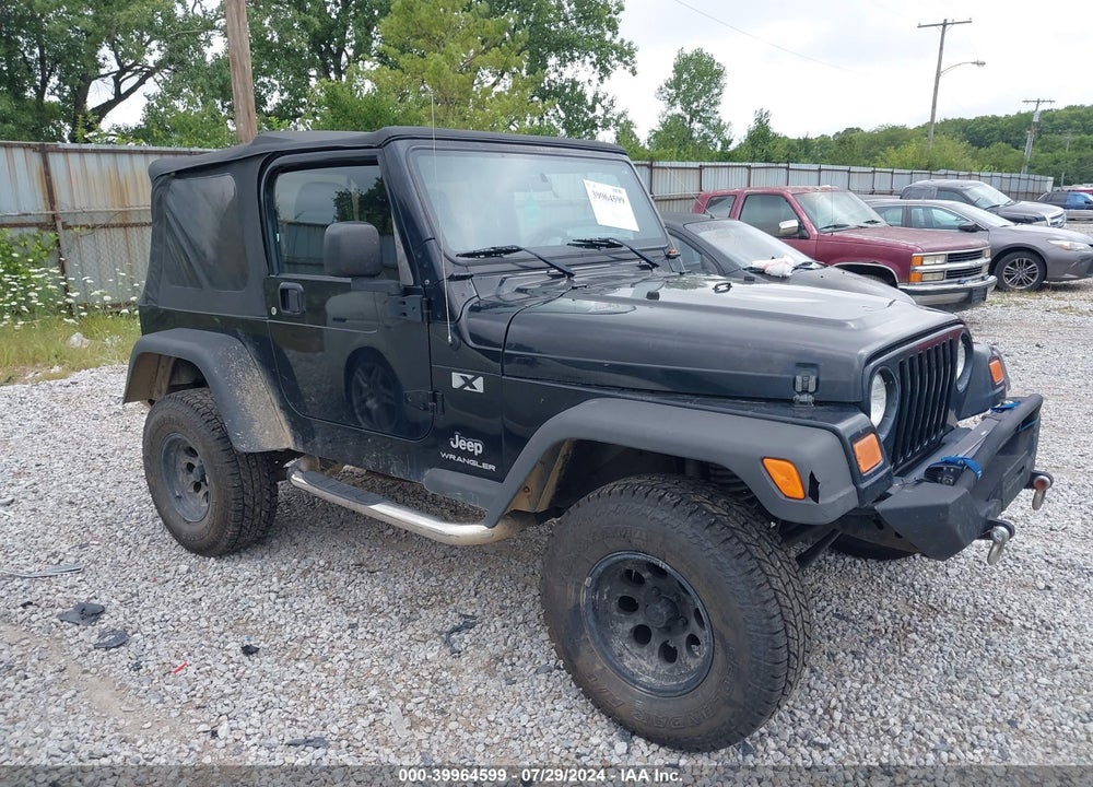 2006 JEEP WRANGLER X VIN: 1J4FA39S86P787612
