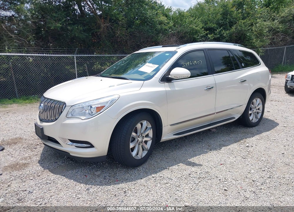 2013 BUICK ENCLAVE PREMIUM VIN: 5GAKVDKD8DJ206220