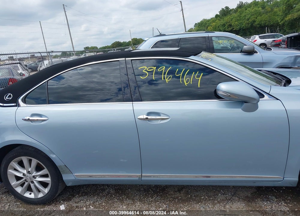 2011 LEXUS ES 350 VIN: JTHBK1EG9B2422837
