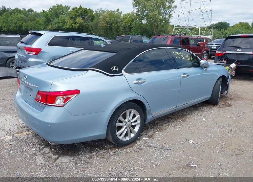 2011 LEXUS ES 350 VIN: JTHBK1EG9B2422837