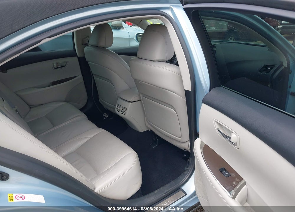 2011 LEXUS ES 350 VIN: JTHBK1EG9B2422837