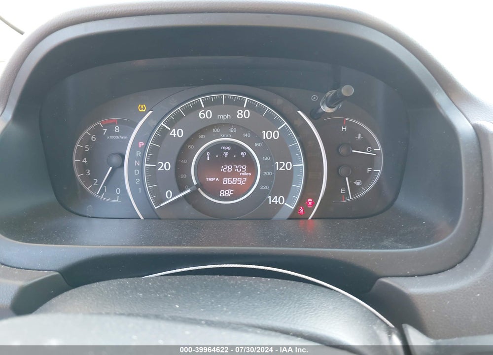 2013 HONDA CR-V EX-L VIN: 5J6RM3H75DL034965