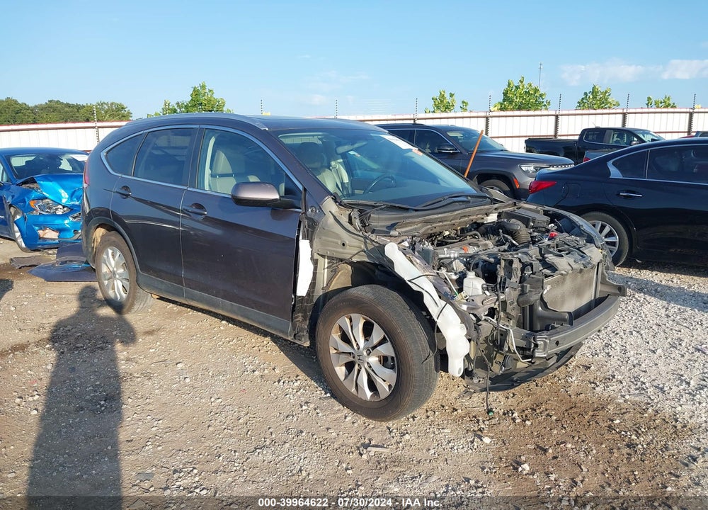 2013 HONDA CR-V EX-L VIN: 5J6RM3H75DL034965