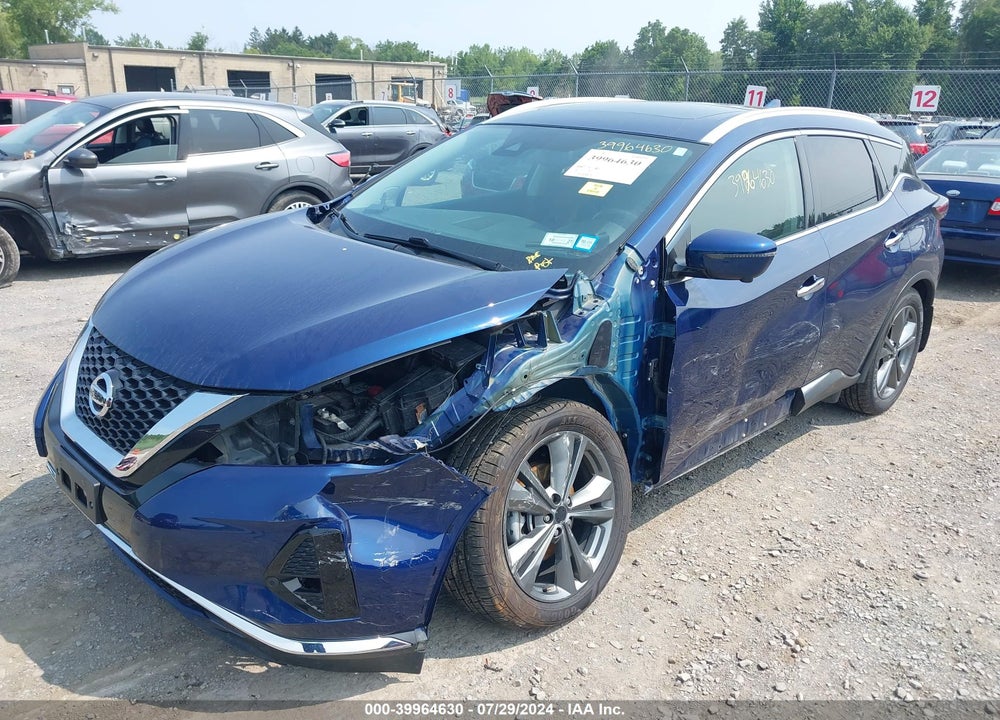 2020 NISSAN MURANO PLATINUM INTELLIGENT AWD VIN: 5N1AZ2DS7LN127817