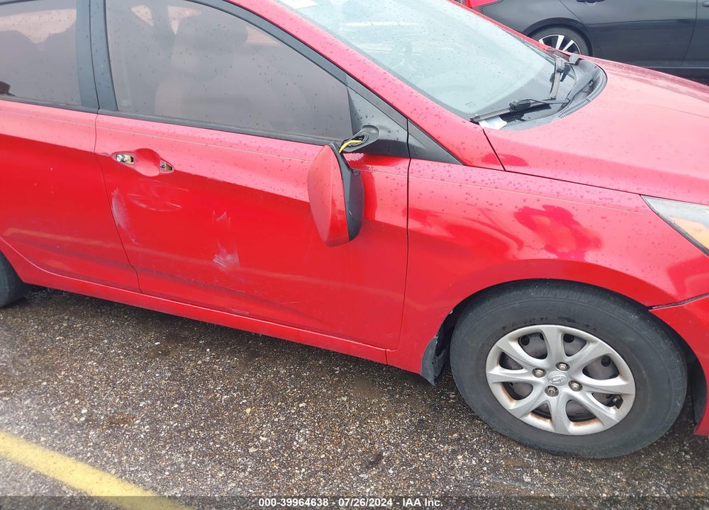 2014 HYUNDAI ACCENT GS VIN: KMHCT5AE7EU165552