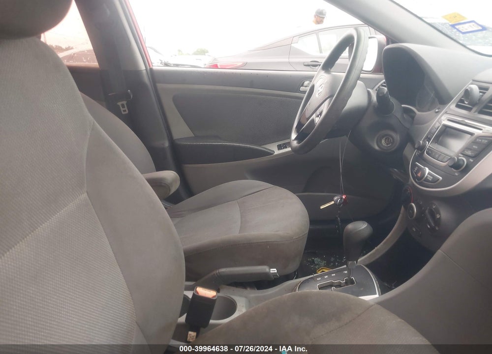 2014 HYUNDAI ACCENT GS VIN: KMHCT5AE7EU165552