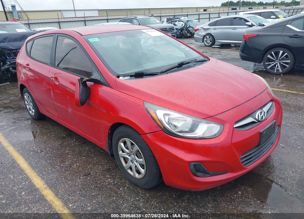 2014 HYUNDAI ACCENT GS VIN: KMHCT5AE7EU165552