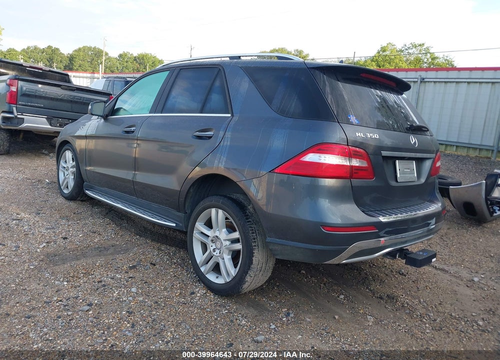 2015 MERCEDES-BENZ ML 350 VIN: 4JGDA5JB9FA462633