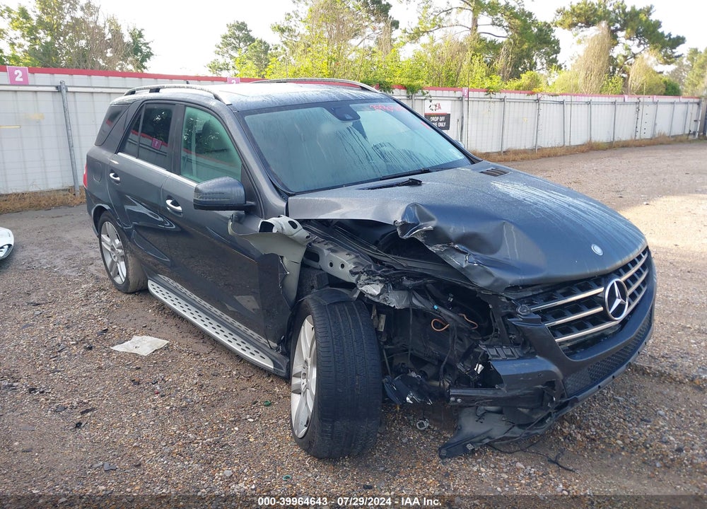 2015 MERCEDES-BENZ ML 350 VIN: 4JGDA5JB9FA462633