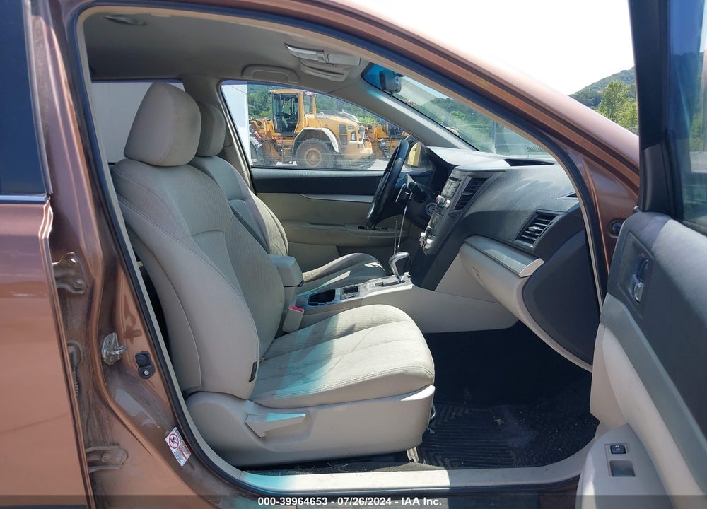 2012 SUBARU OUTBACK 2.5I PREMIUM VIN: 4S4BRBCC2C3299893
