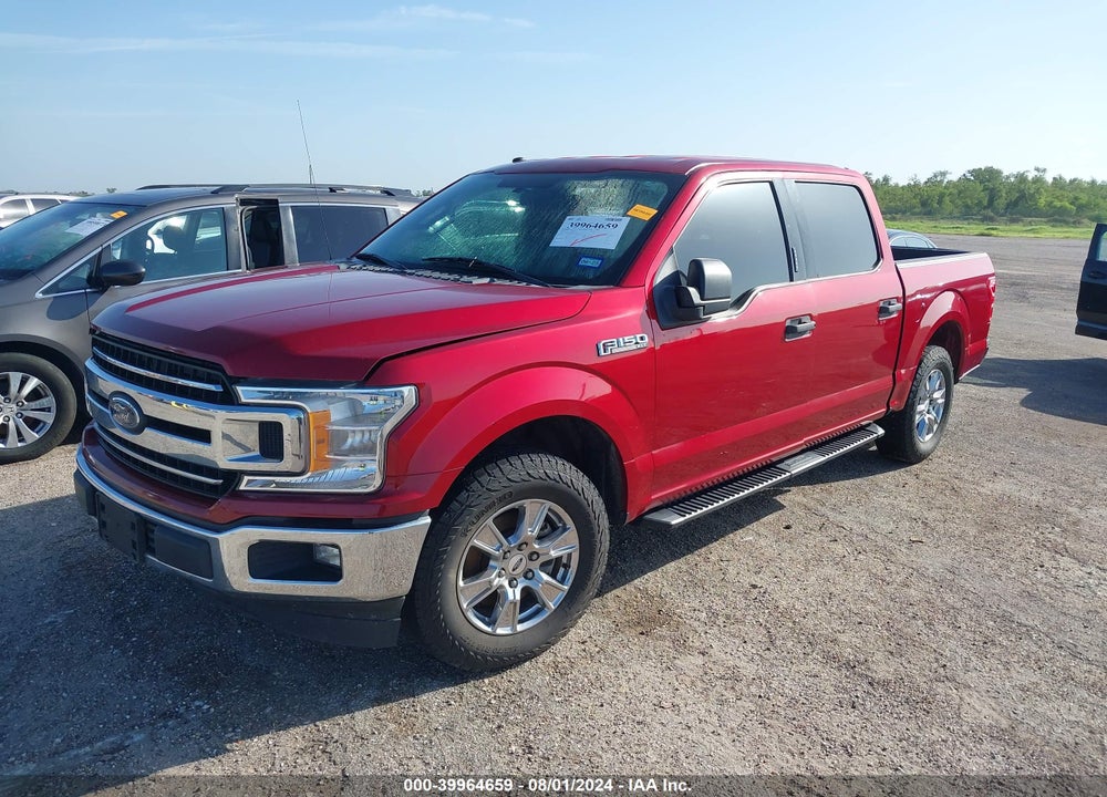 2018 FORD F-150 XLT VIN: 1FTEW1CB9JKC61950