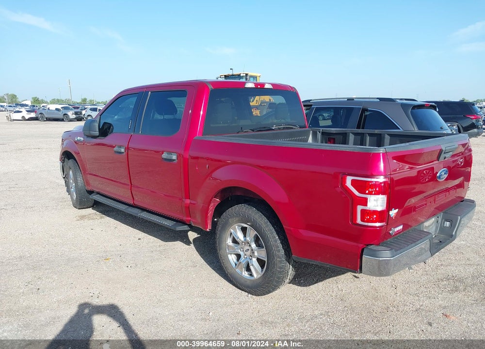 2018 FORD F-150 XLT VIN: 1FTEW1CB9JKC61950