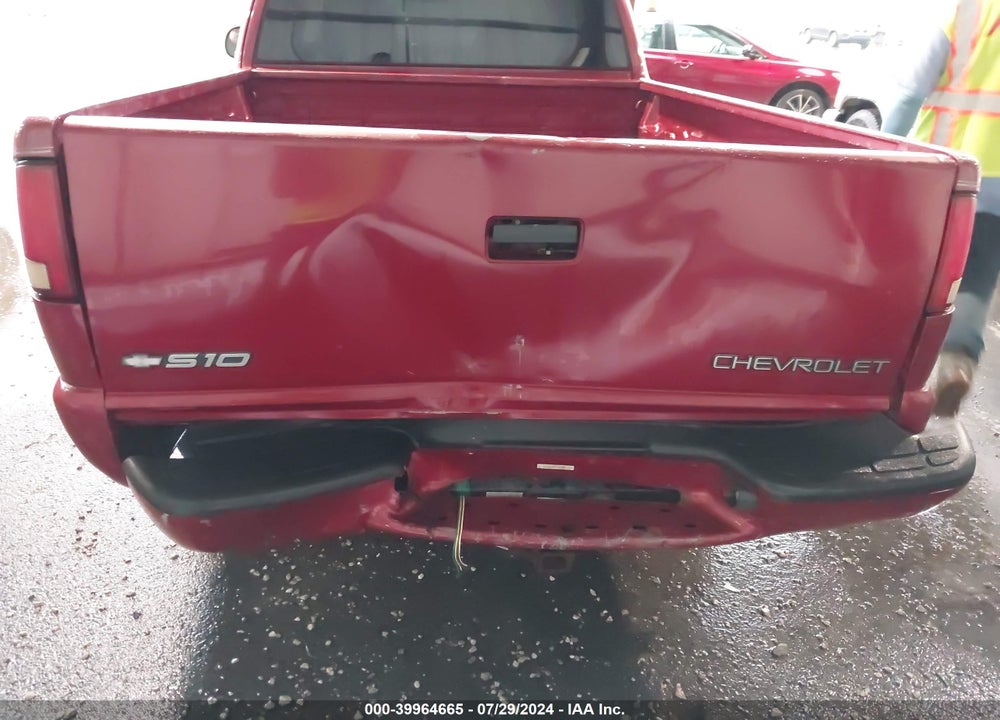 2002 CHEVROLET S-10 LS VIN: 1GCCS19W628131507