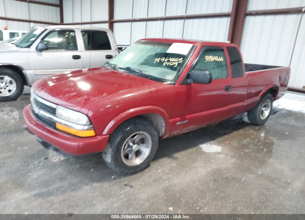 2002 CHEVROLET S-10 LS VIN: 1GCCS19W628131507