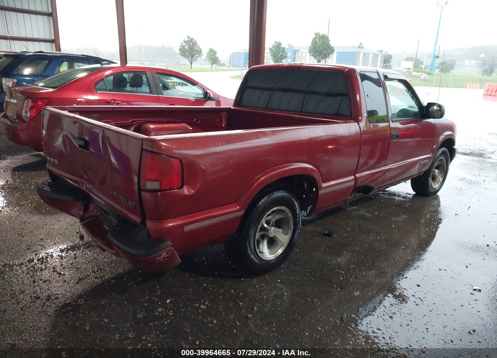 2002 CHEVROLET S-10 LS VIN: 1GCCS19W628131507