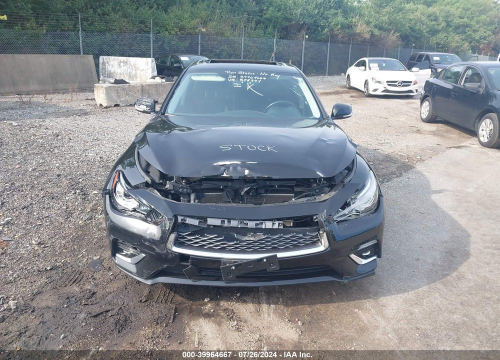 2019 INFINITI Q50 3.0T LUXE VIN: JN1EV7AR7KM558794