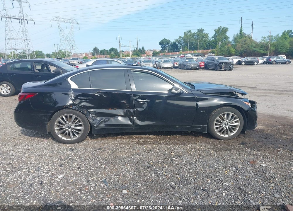 2019 INFINITI Q50 3.0T LUXE VIN: JN1EV7AR7KM558794