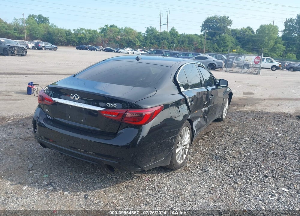 2019 INFINITI Q50 3.0T LUXE VIN: JN1EV7AR7KM558794