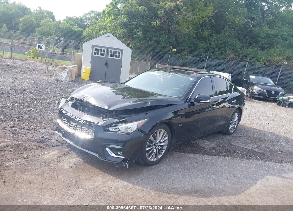2019 INFINITI Q50 3.0T LUXE VIN: JN1EV7AR7KM558794