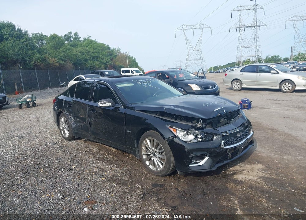 2019 INFINITI Q50 3.0T LUXE VIN: JN1EV7AR7KM558794