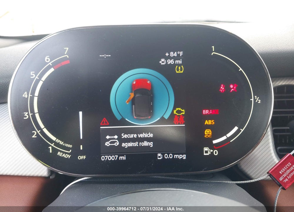 2023 MINI CONVERTIBLE COOPER S VIN: WMW43DL0XP3R21255