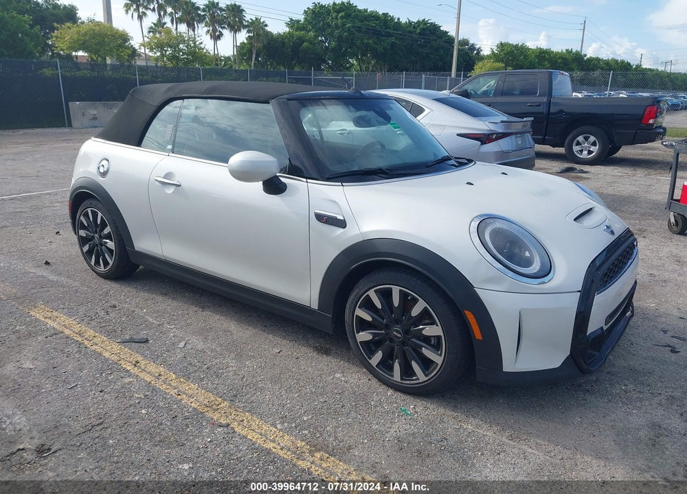 2023 MINI CONVERTIBLE COOPER S VIN: WMW43DL0XP3R21255
