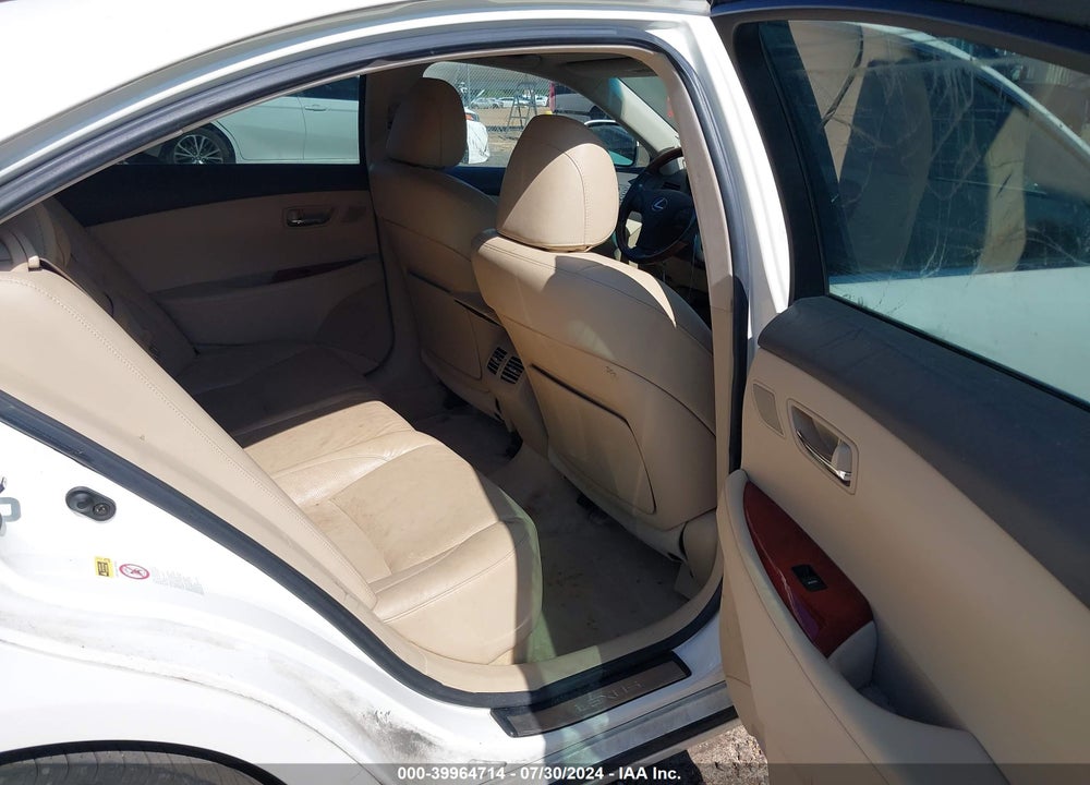 2007 LEXUS ES 350 VIN: JTHBJ46G072005388
