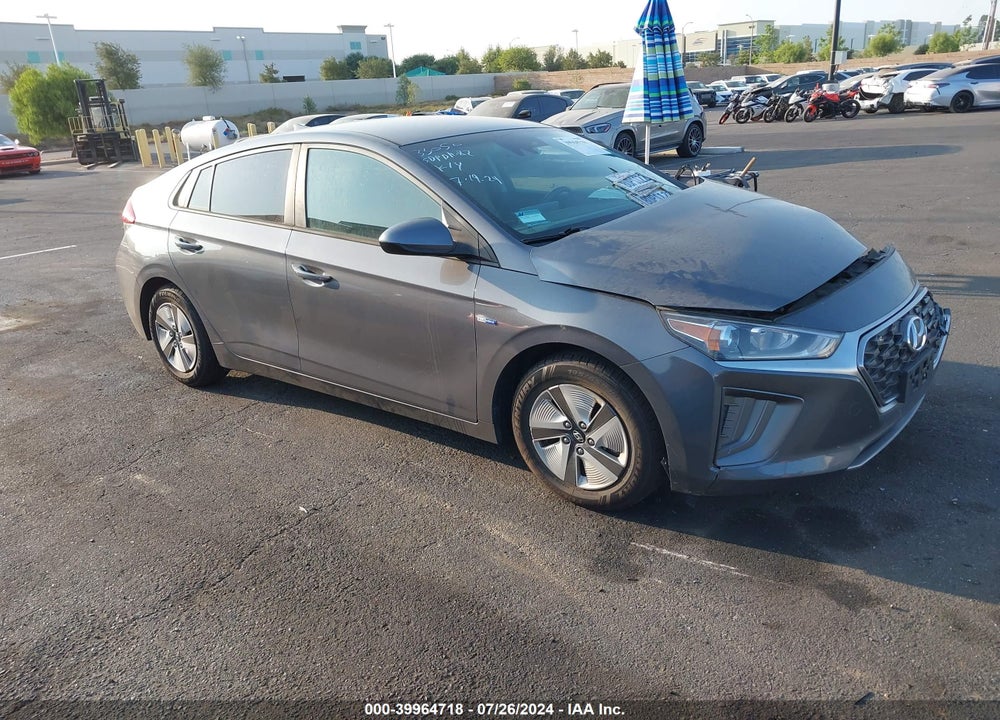2020 HYUNDAI IONIQ HYBRID BLUE VIN: KMHC65LC8LU202740