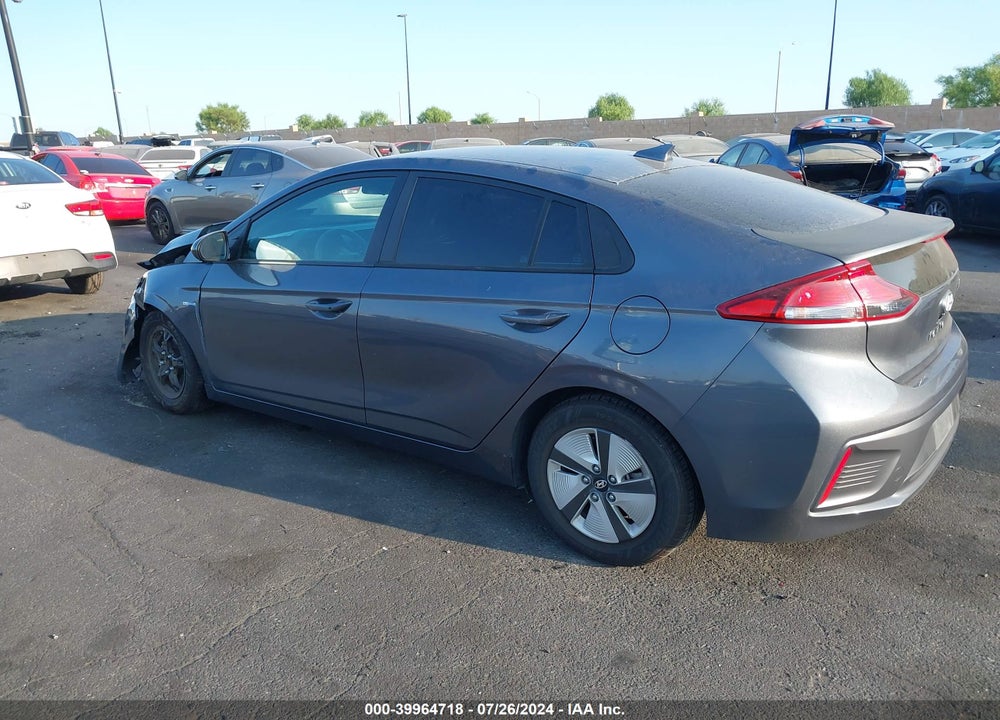 2020 HYUNDAI IONIQ HYBRID BLUE VIN: KMHC65LC8LU202740